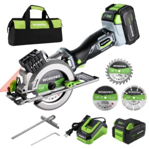 20V Cordless Electric Circular Saw With Laser