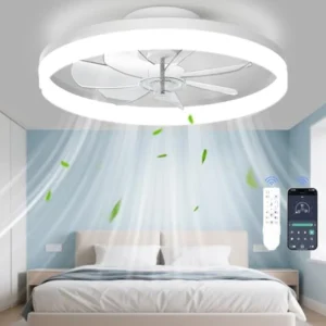Ceiling Fans with Lights and Remote 20"