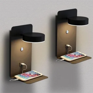 Bedroom Led Wall Lamps with USB Charge
