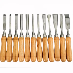 SucceBuy 12PCS Wood Carving Hand Chisel Set