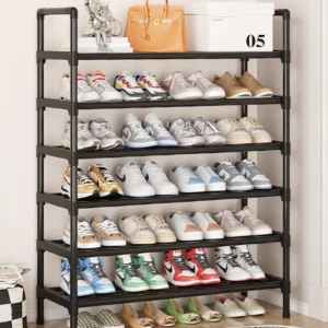 Multiple Layers Metal Shoe Rack,
