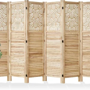 6 Panels Folding Room Divider